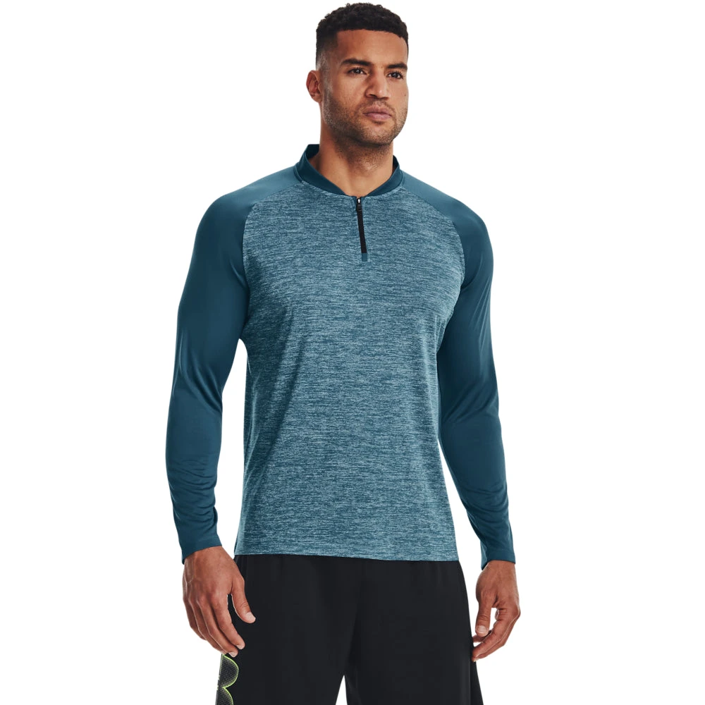 'Under Armour' Men's Tech™ 2.0 1/4 Zip - Static Blue